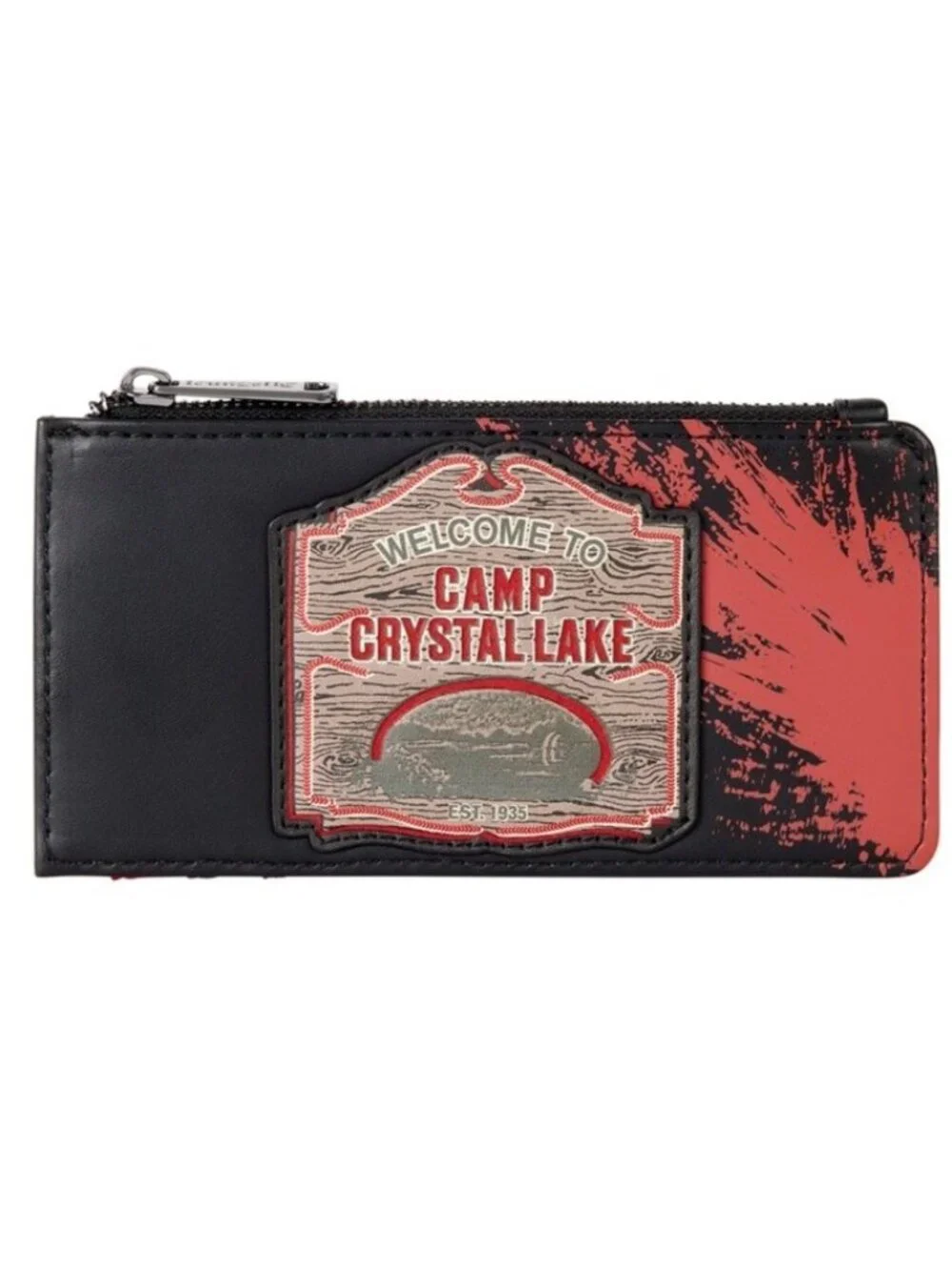 Loungefly Friday The 13th Camp Crystal Lake Large Card Holder Wallet NWT